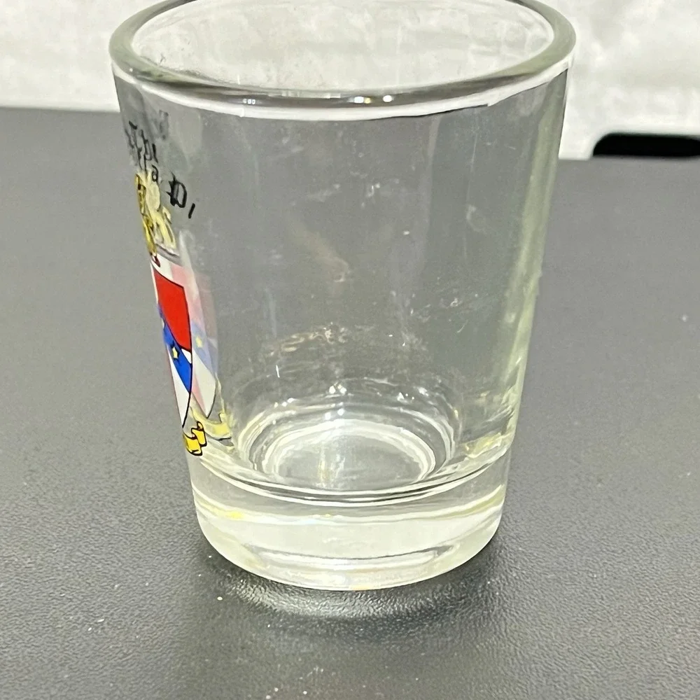 Beta Theta Pi Fraternity Short Shot Glass w/Crest